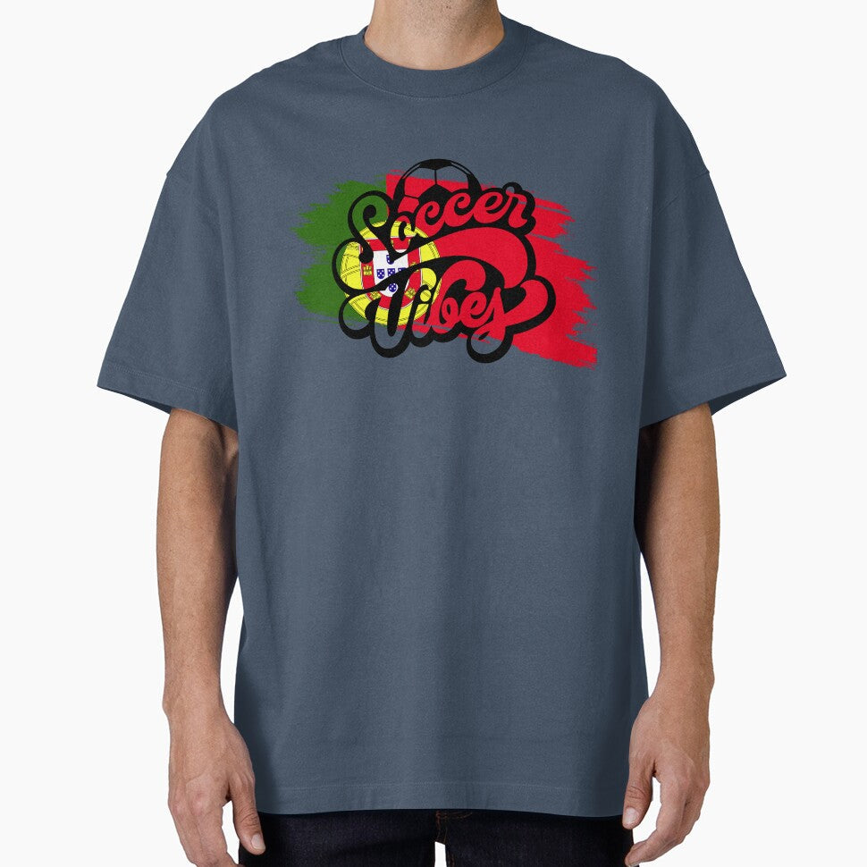 Soccer Vibes Of Portugal by DJava-ArtO Unisex T-shirt, Sweatshirt, Hoodie, Long Sleeve Tee - T-Shirt, Sweatshirt, Hoodie