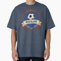 Netherlands Vintage Soccer Crest  Retro Nederland Football Badge Fan Emblem by icemanphotos - T-Shirt, Sweatshirt, Hoodie