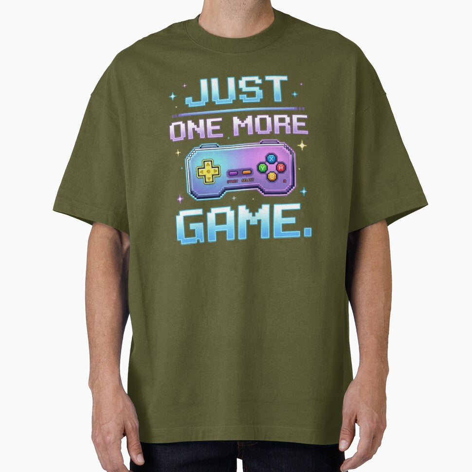 Just One More Game by Stylecentral26 Unisex T-shirt, Sweatshirt, Hoodie, Long Sleeve Tee - T-Shirt, Sweatshirt, Hoodie
