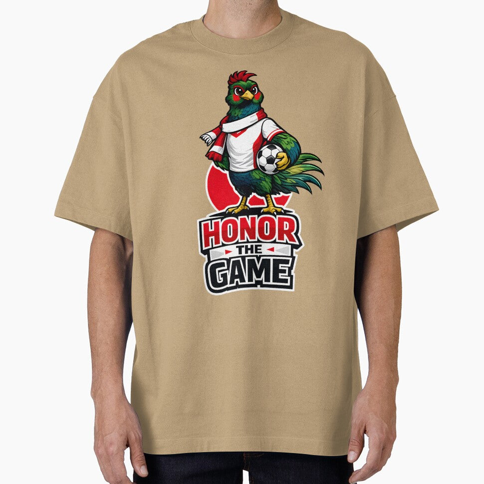 Japan Green Pheasant Soccer Mascot  Honor the Game Football Fan T-Shirt & Sticker by  Artistry in Motion by MADsrecreation - T-Shirt, Sweatshirt, Hoodie