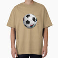 Kick Power Football Design | Classic Soccer Ball Sports Artwork by arifali786 Unisex T-shirt, Sweatshirt, Hoodie, Long Sleeve Tee - T-Shirt, Sweatshirt, Hoodie