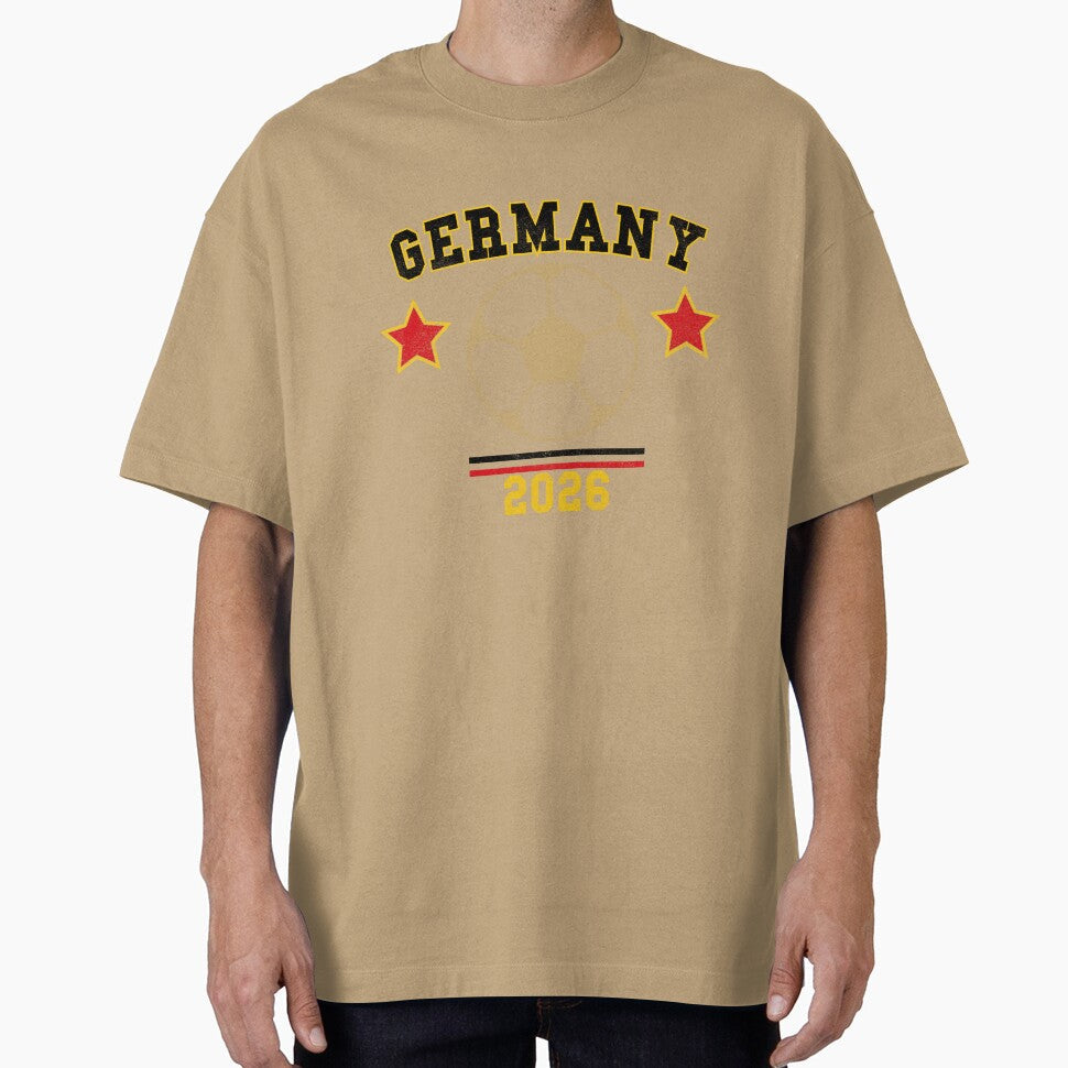 Germany 2026  Vintage Soccer Tee by C & T ArtLab Unisex T-shirt, Sweatshirt, Hoodie, Long Sleeve Tee - T-Shirt, Sweatshirt, Hoodie