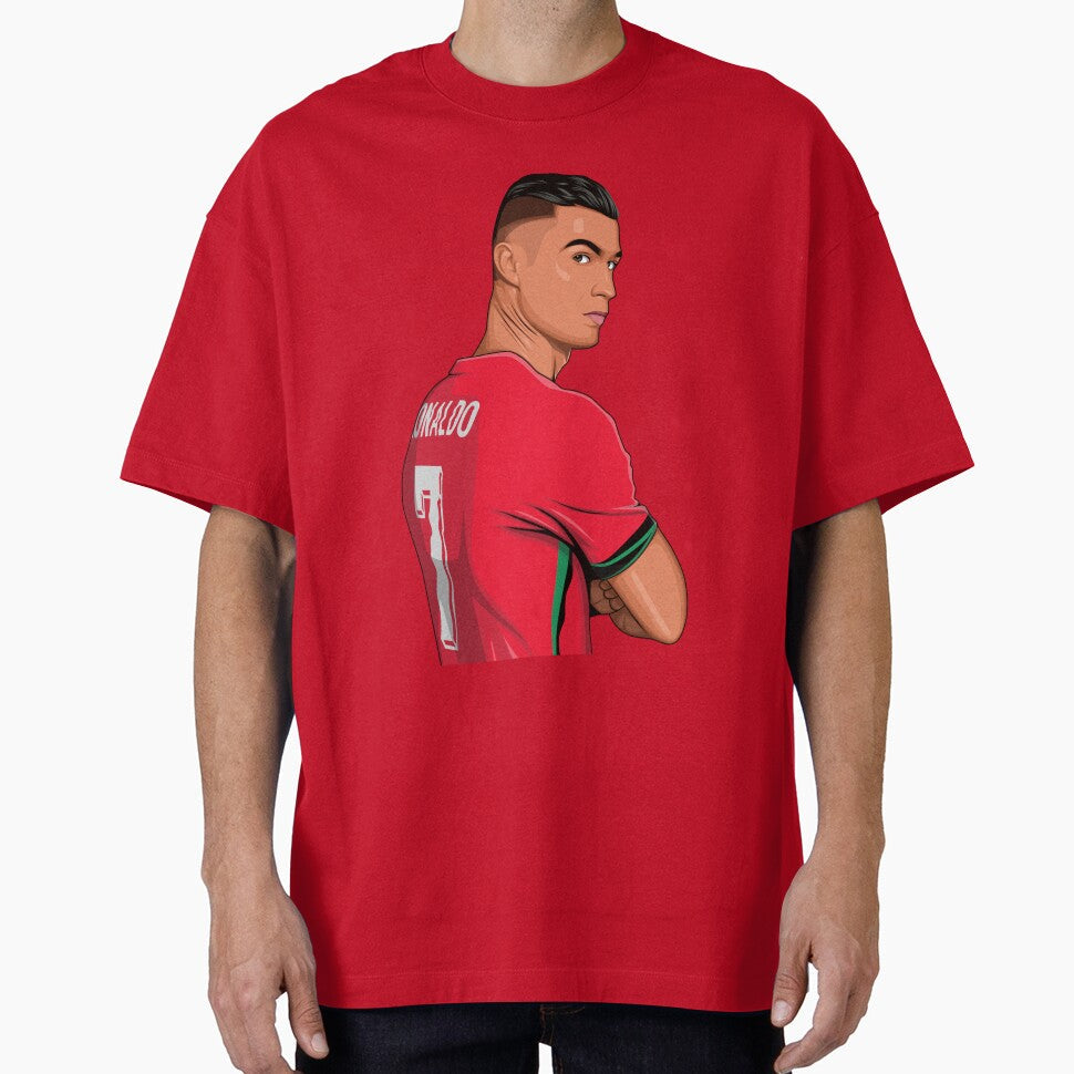 Cristiano Ronaldo by Aldduardo Unisex T-shirt, Sweatshirt, Hoodie, Long Sleeve Tee - T-Shirt, Sweatshirt, Hoodie
