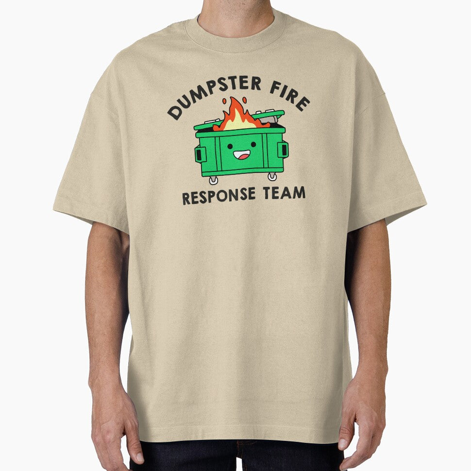 Dumpster Fire Response Team by NQArtist Unisex T-shirt, Sweatshirt, Hoodie, Long Sleeve Tee - T-Shirt, Sweatshirt, Hoodie