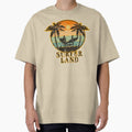 Surfer Land by joztees Unisex T-shirt, Sweatshirt, Hoodie, Long Sleeve Tee - T-Shirt, Sweatshirt, Hoodie