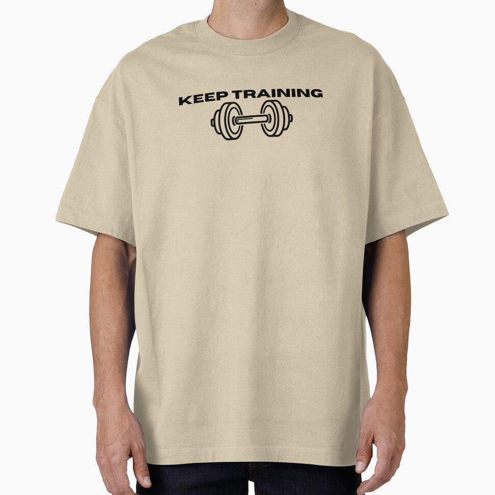 Keep Training motivation design by IronMindStudio Unisex T-shirt, Sweatshirt, Hoodie, Long Sleeve Tee - T-Shirt, Sweatshirt, Hoodie