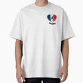 France Football Championship Europe Love Heart by ShirtWardrobe Unisex T-shirt, Sweatshirt, Hoodie, Long Sleeve Tee - T-Shirt, Sweatshirt, Hoodie