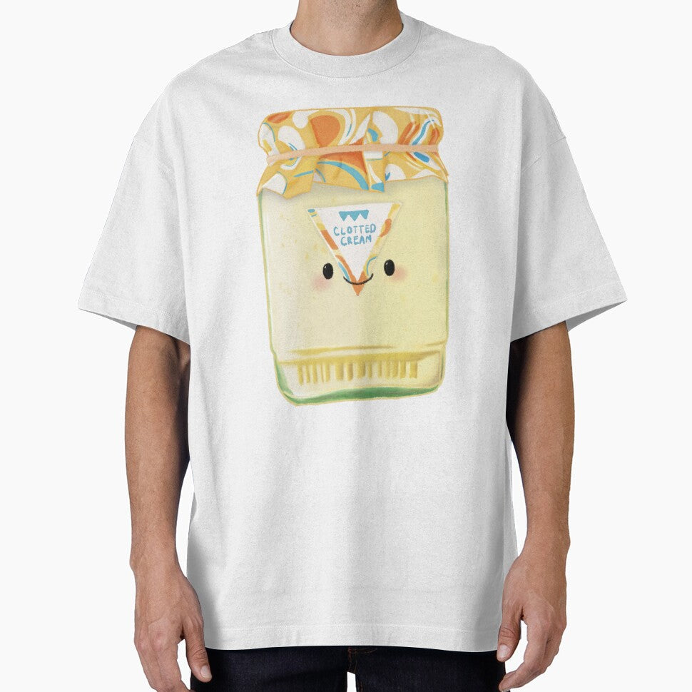 Clotted Cream Jar by Glittery-Amber Unisex T-shirt, Sweatshirt, Hoodie, Long Sleeve Tee - T-Shirt, Sweatshirt, Hoodie
