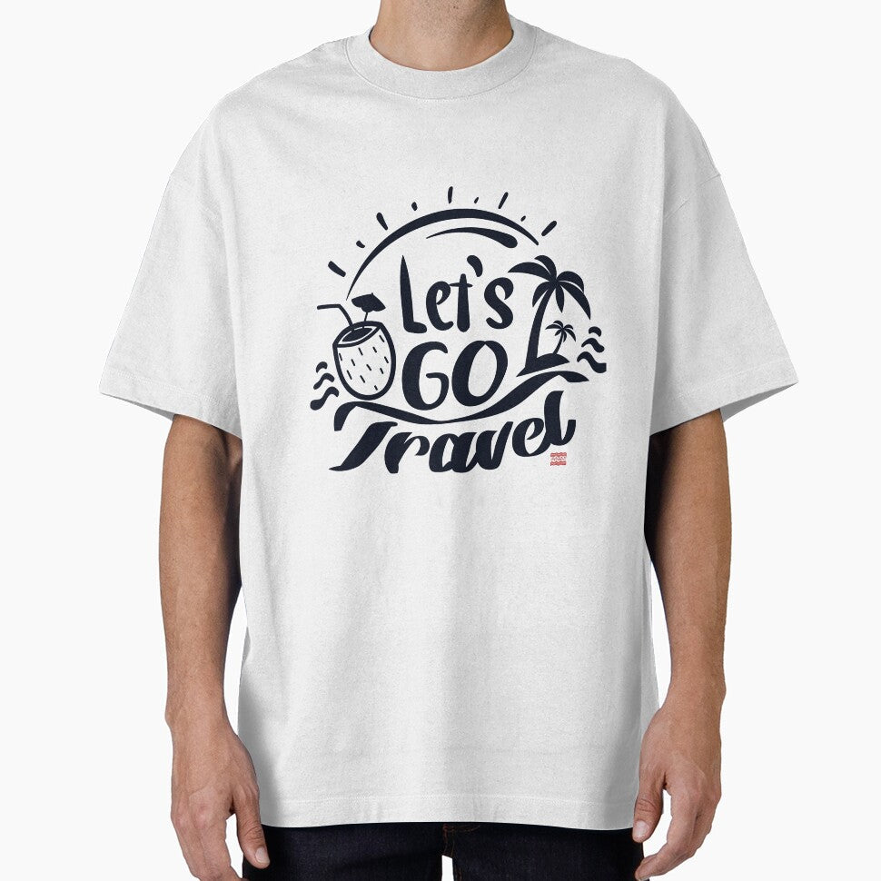 let's go travel quote by BaconLines Unisex T-shirt, Sweatshirt, Hoodie, Long Sleeve Tee - T-Shirt, Sweatshirt, Hoodie