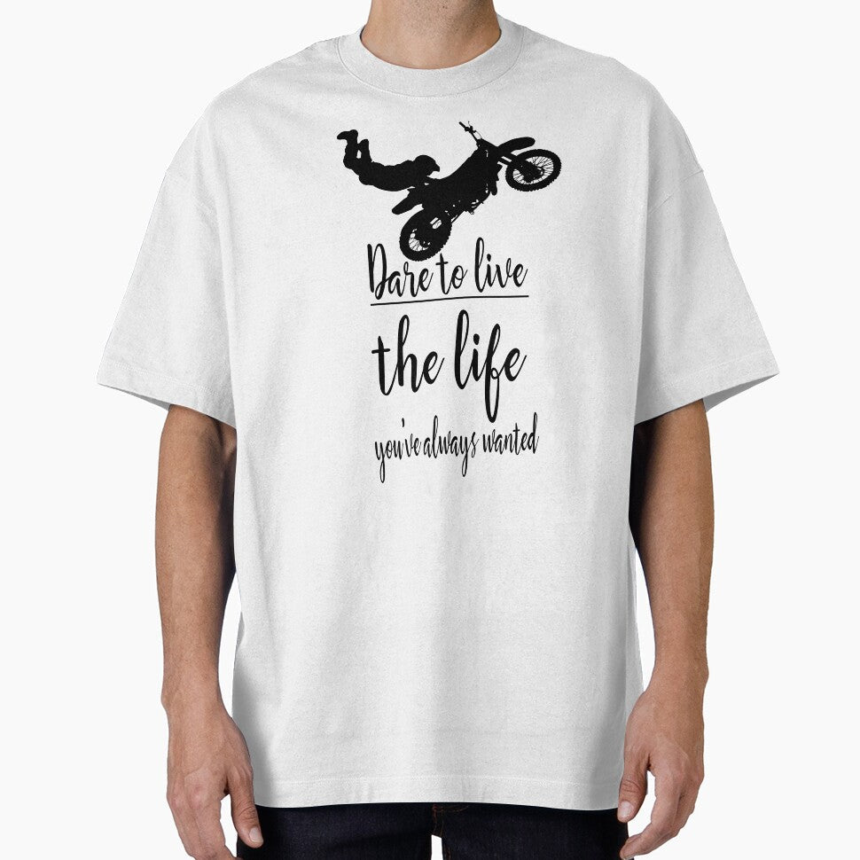 Dare to live the life by Evanbabu Unisex T-shirt, Sweatshirt, Hoodie, Long Sleeve Tee - T-Shirt, Sweatshirt, Hoodie