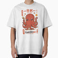 Cute Kawaii Octopus Japanese Takoyaki Monster Anime T-Shirt by MattariShop Unisex T-shirt, Sweatshirt, Hoodie, Long Sleeve Tee - T-Shirt, Sweatshirt, Hoodie