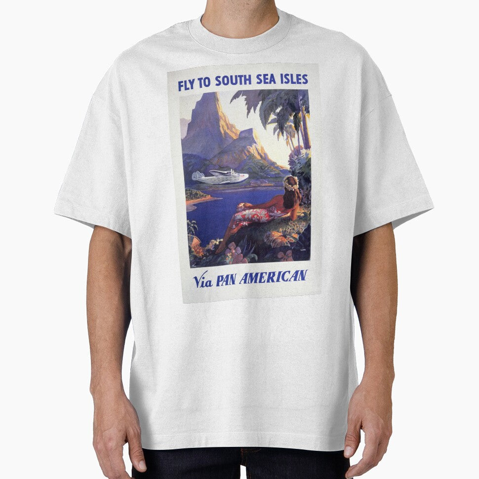Fly to south sea - vintage by VintageQrator Unisex T-shirt, Sweatshirt, Hoodie, Long Sleeve Tee - T-Shirt, Sweatshirt, Hoodie