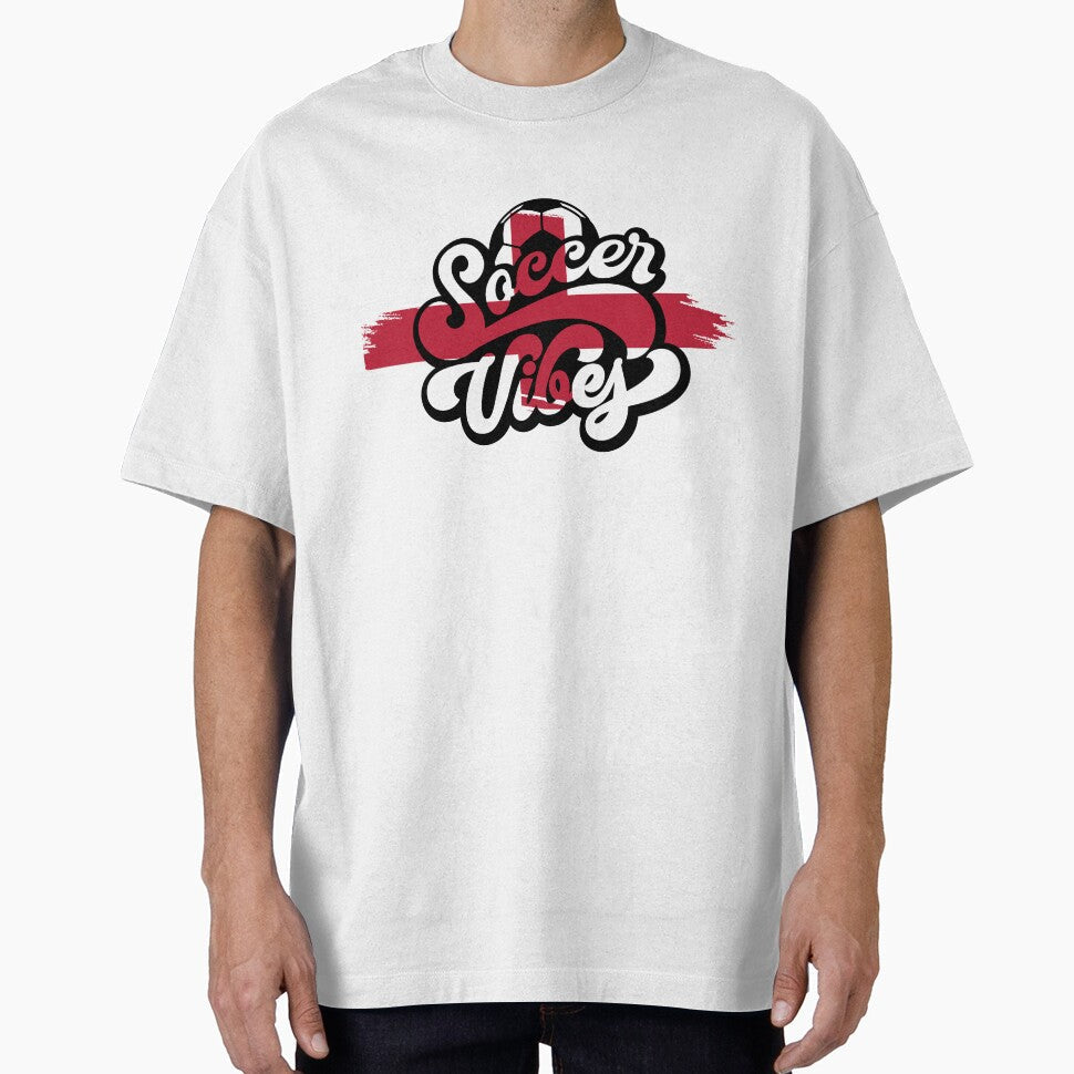 Soccer Vibes Of England by DJava-ArtO Unisex T-shirt, Sweatshirt, Hoodie, Long Sleeve Tee - T-Shirt, Sweatshirt, Hoodie