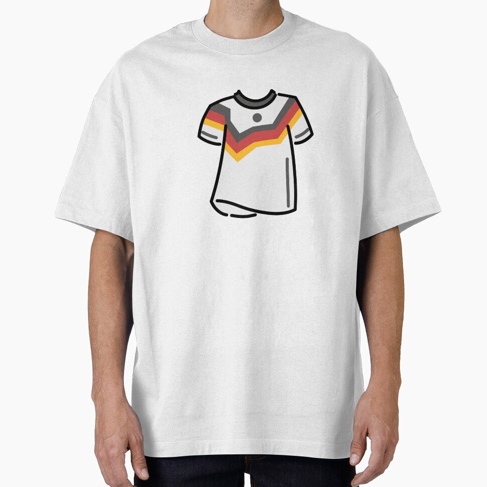 germany flag footbal shirt by LiteratiOnline Unisex T-shirt, Sweatshirt, Hoodie, Long Sleeve Tee - T-Shirt, Sweatshirt, Hoodie