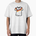 germany flag footbal shirt by LiteratiOnline Unisex T-shirt, Sweatshirt, Hoodie, Long Sleeve Tee - T-Shirt, Sweatshirt, Hoodie