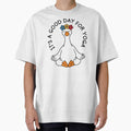 It's A Good Day For Yoga Funny International Yoga Day June 21 Cute Goose Yoga Lover by gunaone-design - T-Shirt, Sweatshirt, Hoodie