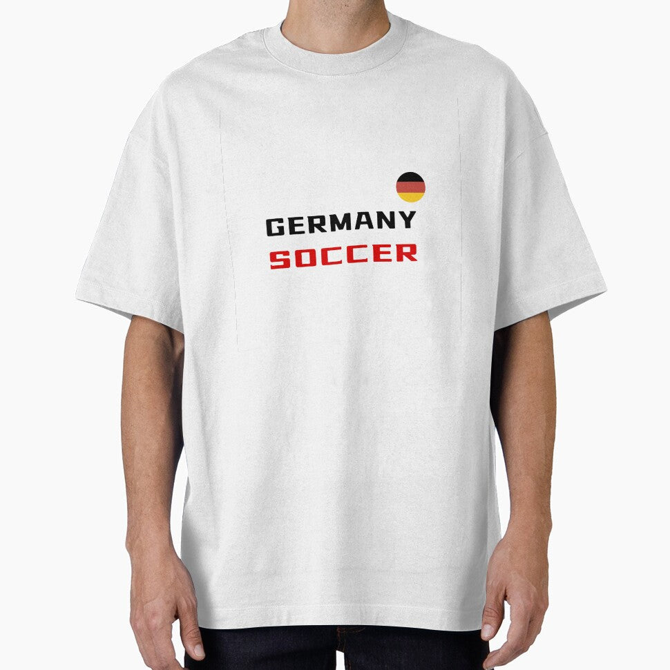 Germany Soccer T-Shirt with Flag  German Fan for '26 | Uncle Jichuan by Uncle-Jichuan Unisex T-shirt, Sweatshirt, Hoodie, Long Sleeve Tee - T-Shirt, Sweatshirt, Hoodie
