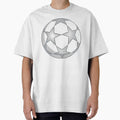 World cup soccer ball sticker illustration with dynamic speed lines and fire trail movement for international sports tournament layout and goal celebration graphic decoration by littleluckystuf - T-Shirt, Sweatshirt, Hoodie