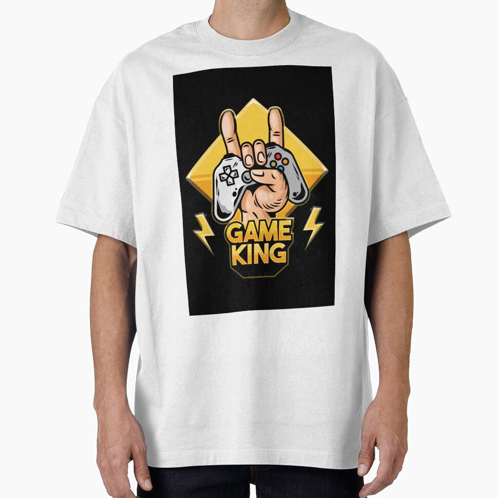 Game king gamer video game game zone by Arctic frame studio Unisex T-shirt, Sweatshirt, Hoodie, Long Sleeve Tee - T-Shirt, Sweatshirt, Hoodie