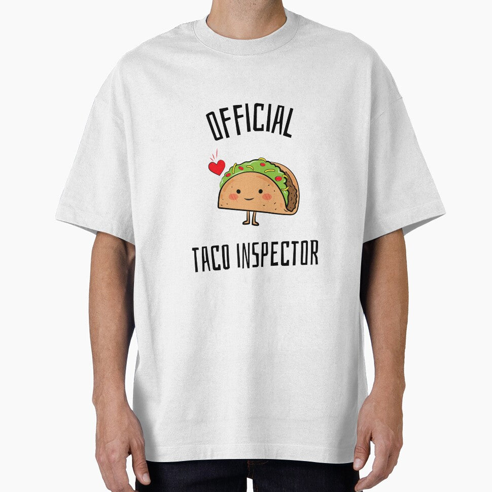Official Taco Inspector by RiseandShineTee Unisex T-shirt, Sweatshirt, Hoodie, Long Sleeve Tee - T-Shirt, Sweatshirt, Hoodie