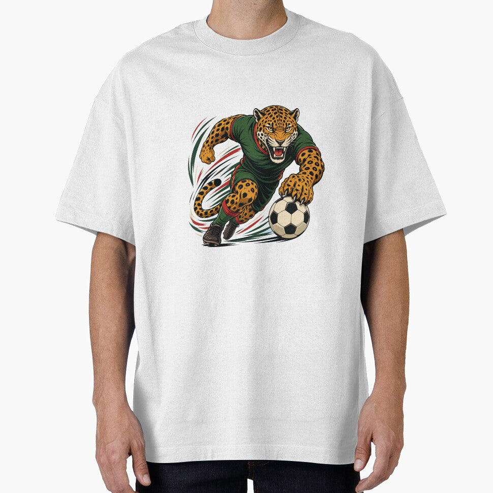 Mexico Jaguar Soccer T-Shirt | Wild Cat Football Design by wizooo411 Unisex T-shirt, Sweatshirt, Hoodie, Long Sleeve Tee - T-Shirt, Sweatshirt, Hoodie