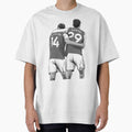 Viktor Gyokeres and Kai Havertz Black and White Version by Aldduardo Unisex T-shirt, Sweatshirt, Hoodie, Long Sleeve Tee - T-Shirt, Sweatshirt, Hoodie