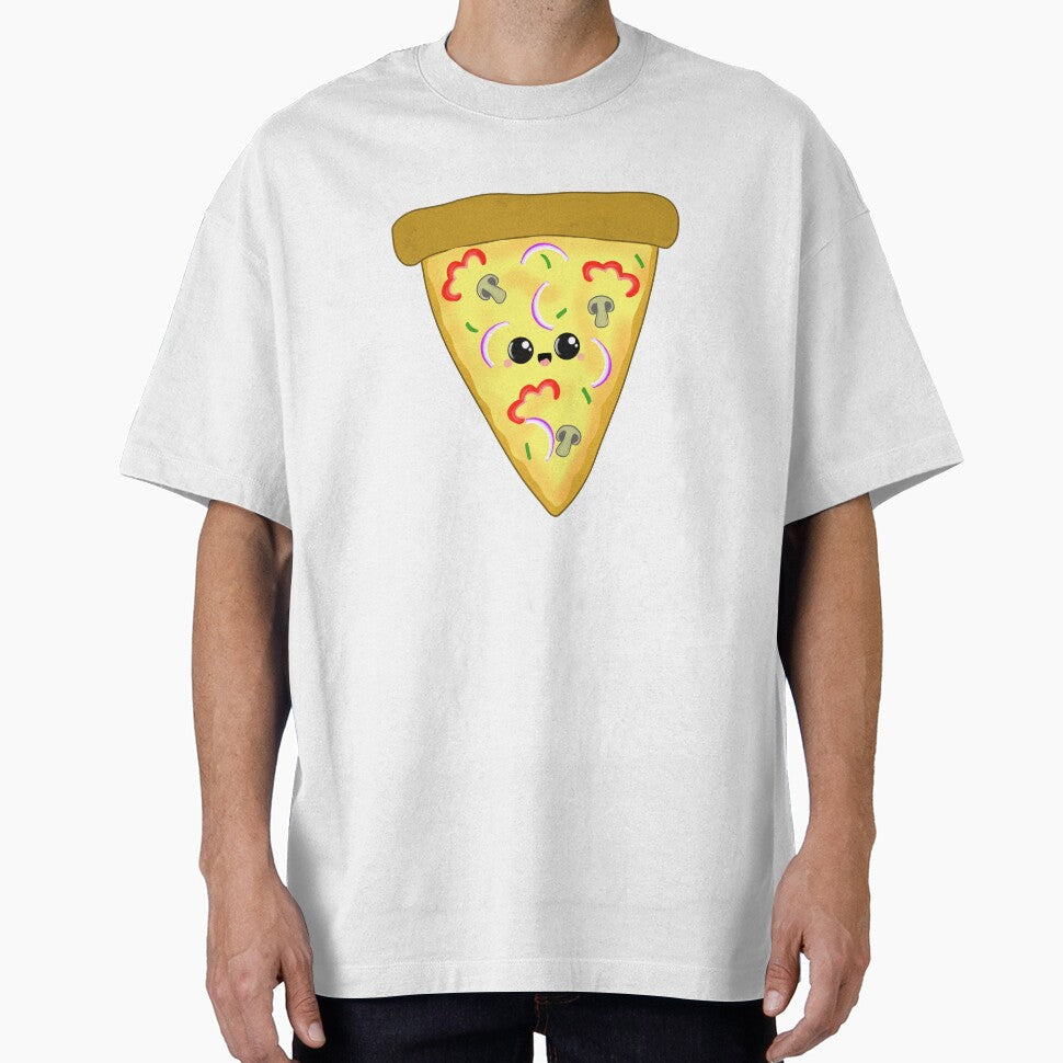 Vegetarian Pizza - Mushrooms by Studio Lisa Jayne Unisex T-shirt, Sweatshirt, Hoodie, Long Sleeve Tee - T-Shirt, Sweatshirt, Hoodie