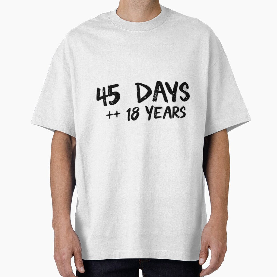 45 Days + 18 Years - Gym Mom by Arte-Excellency Unisex T-shirt, Sweatshirt, Hoodie, Long Sleeve Tee - T-Shirt, Sweatshirt, Hoodie