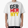 Germany Electric Fracture Football Tee by jackbermess Unisex T-shirt, Sweatshirt, Hoodie, Long Sleeve Tee - T-Shirt, Sweatshirt, Hoodie