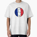france flag football by LiteratiOnline Unisex T-shirt, Sweatshirt, Hoodie, Long Sleeve Tee - T-Shirt, Sweatshirt, Hoodie