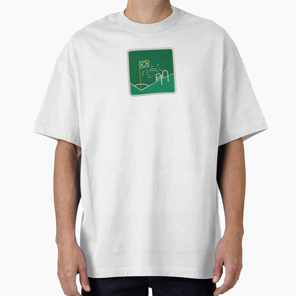 Brazil Football Pool Corner Flag Humor by Oniyasha Unisex T-shirt, Sweatshirt, Hoodie, Long Sleeve Tee - T-Shirt, Sweatshirt, Hoodie