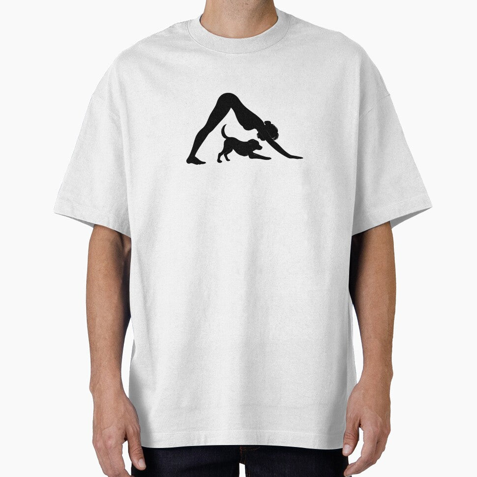 Yoga Dog by FernwehTrail Unisex T-shirt, Sweatshirt, Hoodie, Long Sleeve Tee - T-Shirt, Sweatshirt, Hoodie