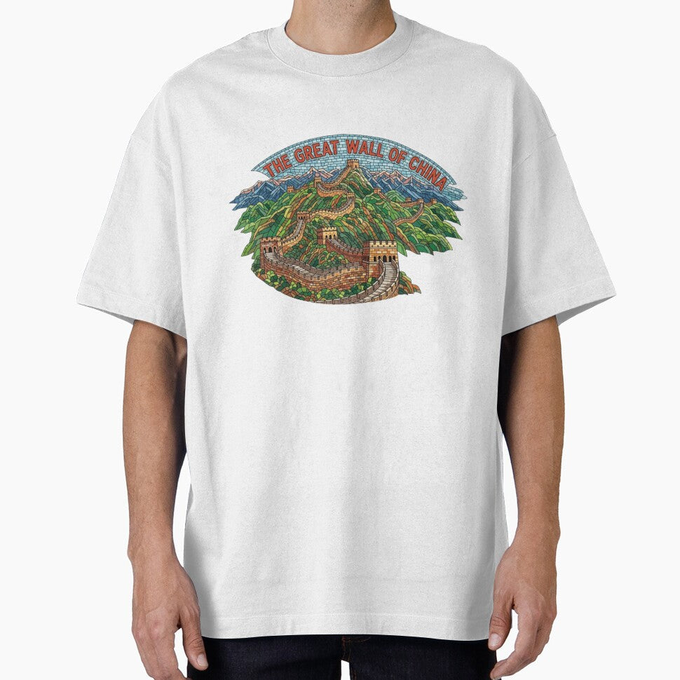 GREAT WALL OF CHINA by likbatonboot Unisex T-shirt, Sweatshirt, Hoodie, Long Sleeve Tee - T-Shirt, Sweatshirt, Hoodie