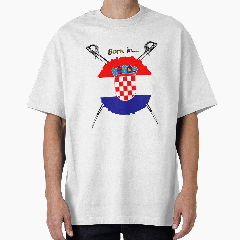croatia,hrvatska by PokaYoke Unisex T-shirt, Sweatshirt, Hoodie, Long Sleeve Tee - T-Shirt, Sweatshirt, Hoodie