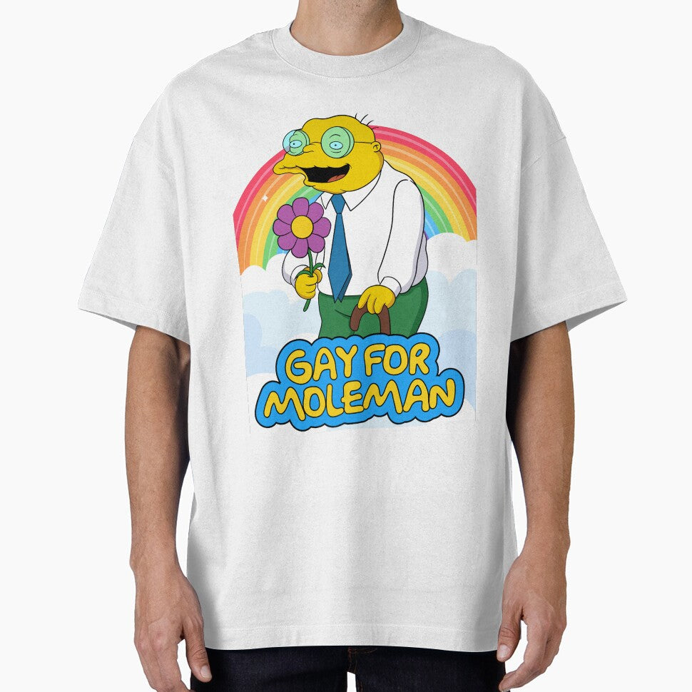 Gay For Moleman by rockbottomau Unisex T-shirt, Sweatshirt, Hoodie, Long Sleeve Tee - T-Shirt, Sweatshirt, Hoodie