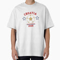 Croatia Football Vintage Tee 2026 by C & T ArtLab Unisex T-shirt, Sweatshirt, Hoodie, Long Sleeve Tee - T-Shirt, Sweatshirt, Hoodie