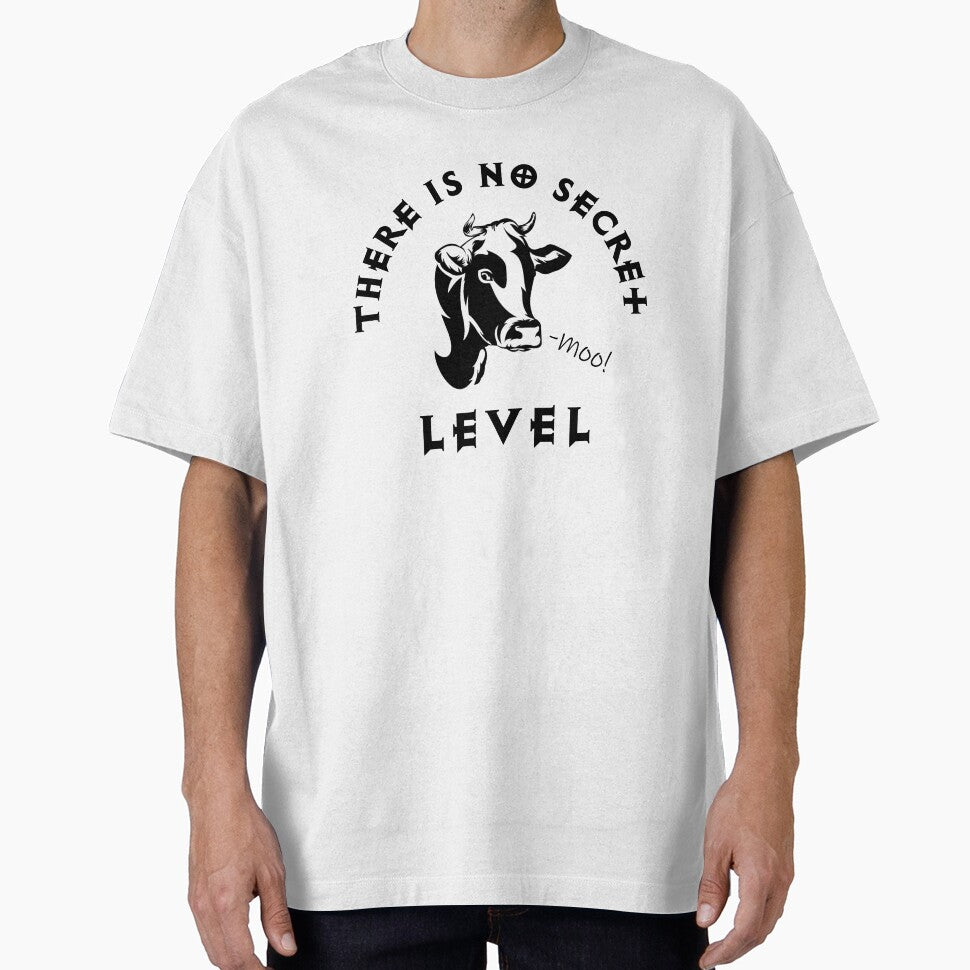 There is no secret cow level diablo game moo by MMTees Unisex T-shirt, Sweatshirt, Hoodie, Long Sleeve Tee - T-Shirt, Sweatshirt, Hoodie