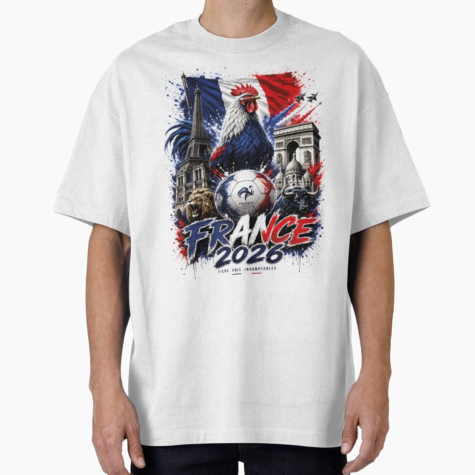 France 2026 Soccer Fan T-Shirt  French Rooster Football Supporter Tee, Patriotic France Fan Shirt, Vintage National Team Graphic by al21ex - T-Shirt, Sweatshirt, Hoodie