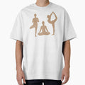 Three Yoga Poses: Tree, Lotus, and Dancer by Laanas55 Unisex T-shirt, Sweatshirt, Hoodie, Long Sleeve Tee - T-Shirt, Sweatshirt, Hoodie