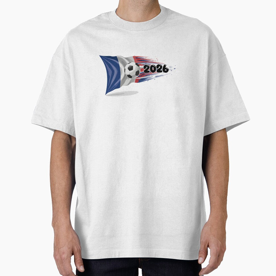 France Soccer 2026 Fan Tee: Bleu-Blanc-Rouge Flag Football Design | Perfect Gift for World Cup Fans! by nymphengut - T-Shirt, Sweatshirt, Hoodie