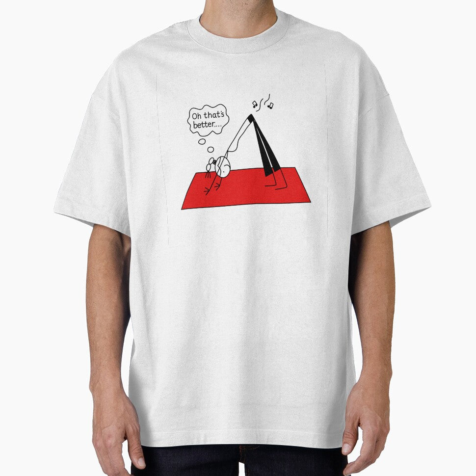 Yoga Humor Downward Dog Humor Fart Humor by Stick People Designs Unisex T-shirt, Sweatshirt, Hoodie, Long Sleeve Tee - T-Shirt, Sweatshirt, Hoodie