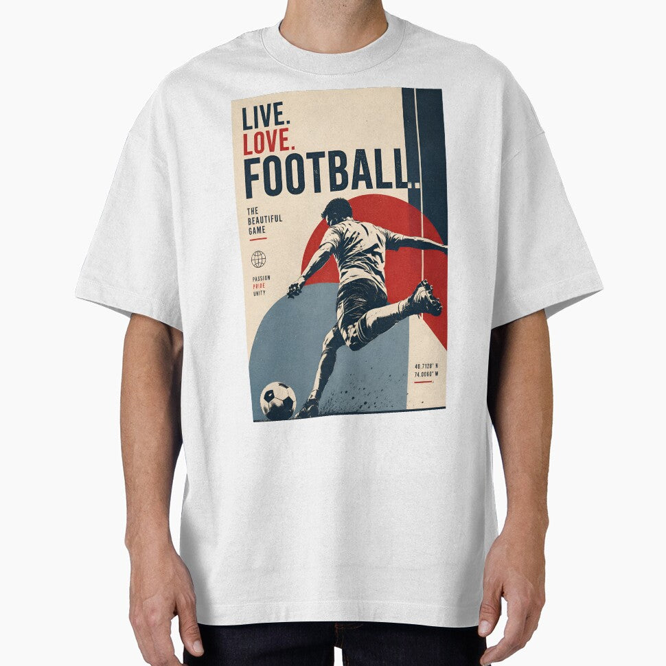 Vintage Soccer Graphic T-Shirt by Day Dreamer Unisex T-shirt, Sweatshirt, Hoodie, Long Sleeve Tee - T-Shirt, Sweatshirt, Hoodie