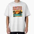 Surfers Paradise by Magenta Merch Unisex T-shirt, Sweatshirt, Hoodie, Long Sleeve Tee - T-Shirt, Sweatshirt, Hoodie