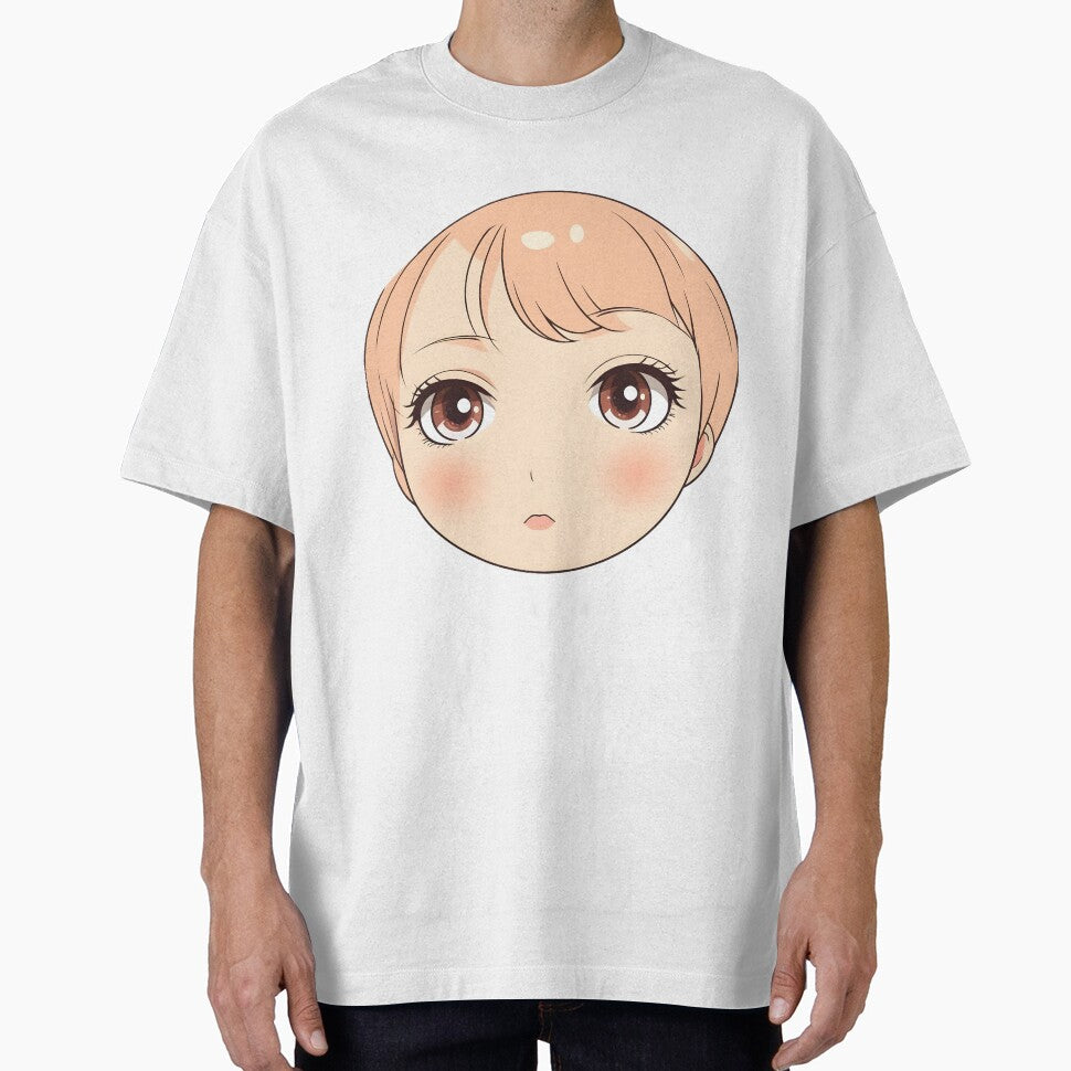 Minimal Anime Face Line Art  Expressive Minimalist Character Design - 3 by RELAX STATION Unisex T-shirt, Sweatshirt, Hoodie, Long Sleeve Tee - T-Shirt, Sweatshirt, Hoodie