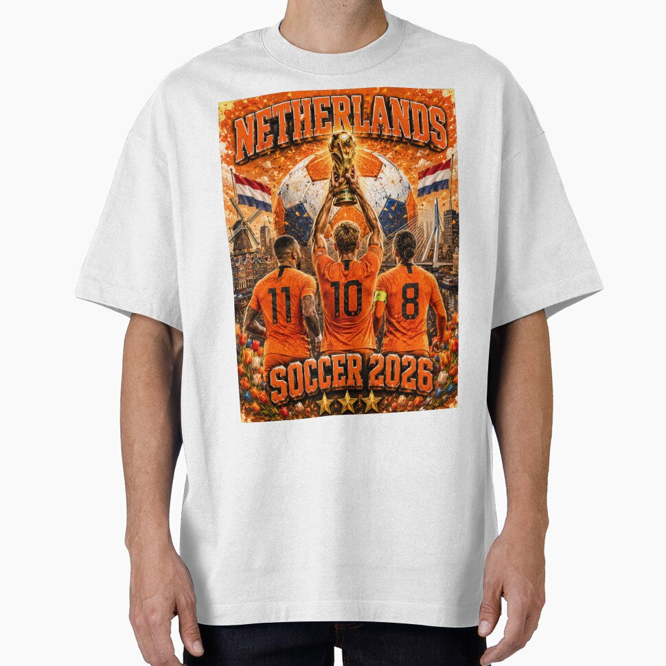 Netherlands Soccer 2026 Shirt  Dutch Football Fan Gift by UrbanPrintVibes Unisex T-shirt, Sweatshirt, Hoodie, Long Sleeve Tee - T-Shirt, Sweatshirt, Hoodie