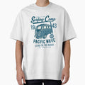 Surfing camp, living on the beach - Awesome surfer Gift by Teenation9 Unisex T-shirt, Sweatshirt, Hoodie, Long Sleeve Tee - T-Shirt, Sweatshirt, Hoodie