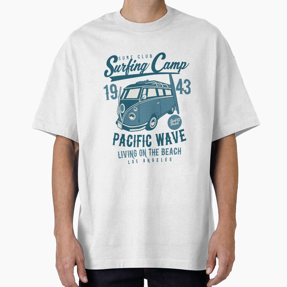 Surfing camp, living on the beach - Awesome surfer Gift by Teenation9 Unisex T-shirt, Sweatshirt, Hoodie, Long Sleeve Tee - T-Shirt, Sweatshirt, Hoodie
