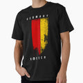 SOCCER TEAMS VERTICAL FLAG - GERMANY - Fans and Teams for Men and Women T-shirt by wallsandpatts - T-Shirt, Sweatshirt, Hoodie