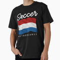 SOCCER TEAMS BIG FLAG - NETHERLANDS - Fans and Teams for Men and Women T-shirt by wallsandpatts - T-Shirt, Sweatshirt, Hoodie