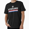 SOCCER TEAMS FLAG LINES - NETHERLANDS - Fans and Teams for Men and Women T-shirt by wallsandpatts - T-Shirt, Sweatshirt, Hoodie